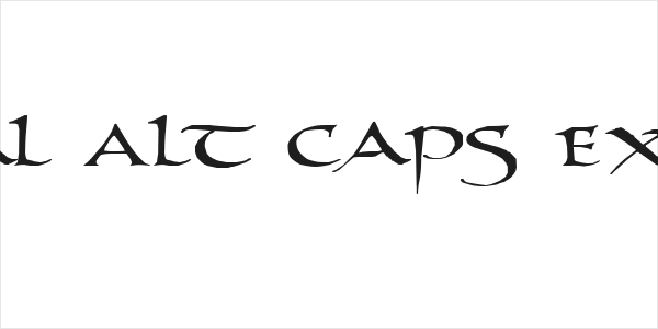 PR Uncial Alt Caps Extended Logo