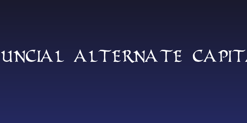 PR Uncial Alternate Capitals Social Header