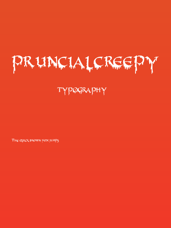 PR-Uncial Creepy Poster