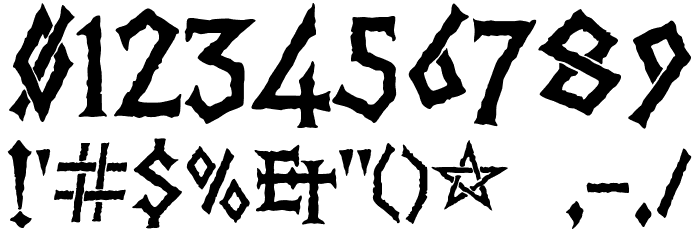 PR Viking 01 Font OTHER CHARS
