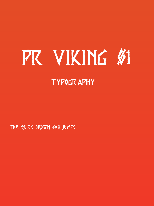PR Viking 01 Poster