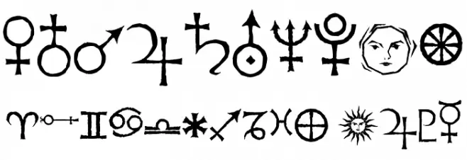 PR Viking Alternates Font OTHER CHARS