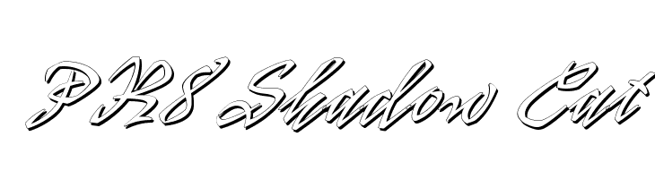 PR8 Shadow Cat Font