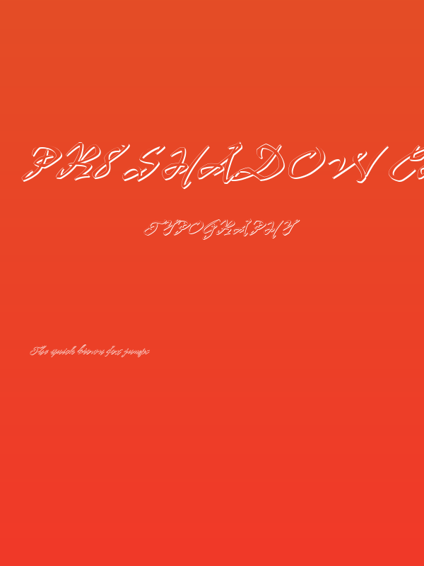 PR8 Shadow Cat Poster