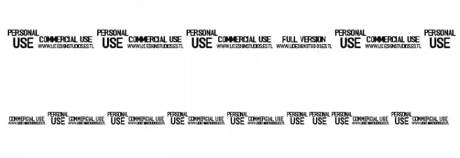 PRIMERA Semi-bold Font OTHER CHARS