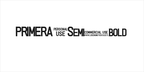 PRIMERA Semi-bold Logo