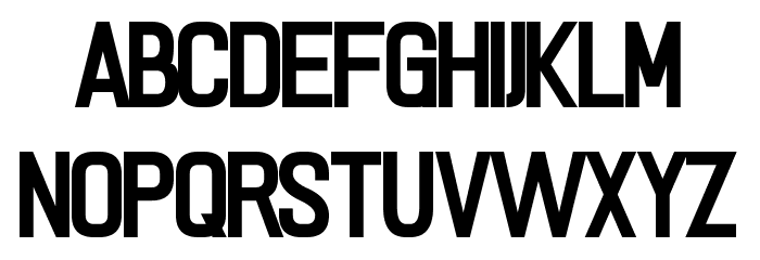 PRIMERA Semi-bold Font LOWERCASE