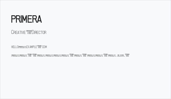 PRIMERA Business Card