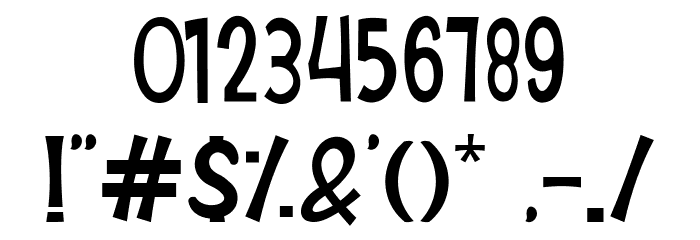 PRINCESS UNICORN Font OTHER CHARS