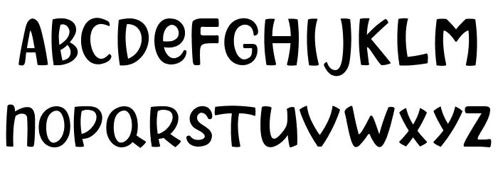 PRINCESS UNICORN Font LOWERCASE
