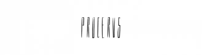 PROCERUS  Descarca Fonturi Gratis