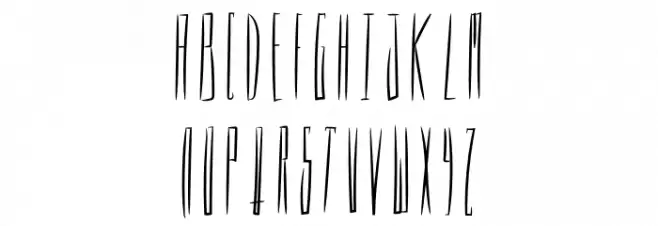 PROCERUS Schriftart Groß