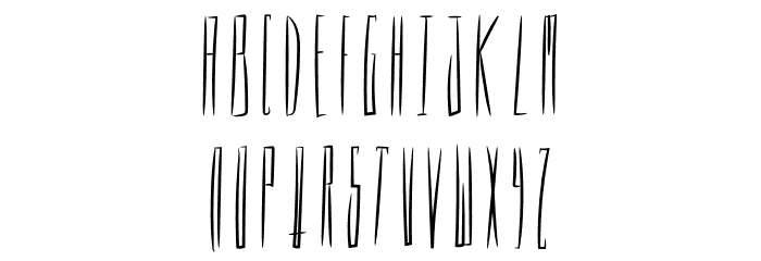 PROCERUS Font LOWERCASE