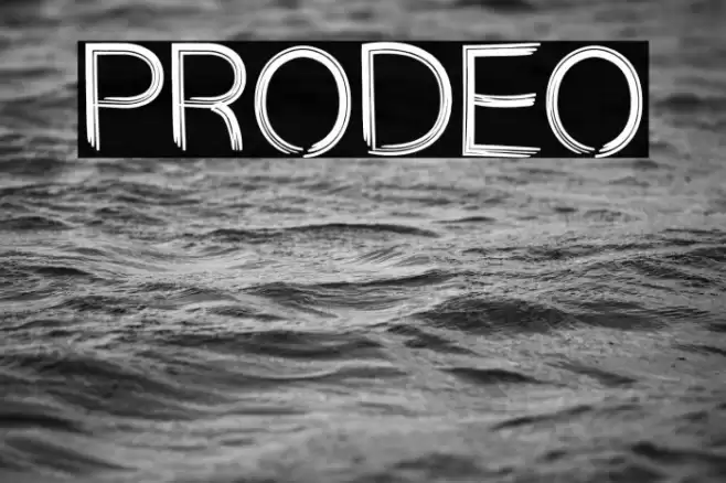 PRODEO Font examples