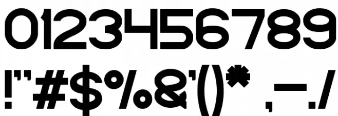 PROFFESIONAL Font OTHER CHARS