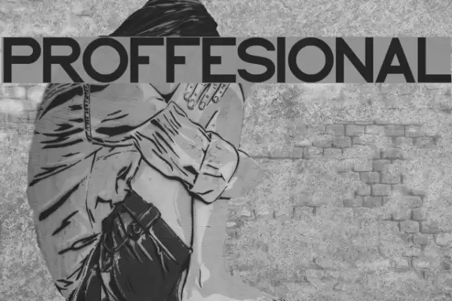 PROFFESIONAL Font examples