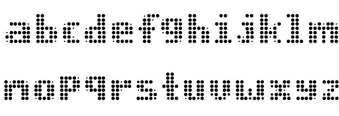 PROG.BOT Font LOWERCASE