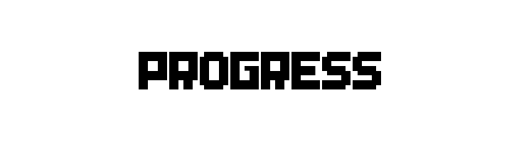 PROGRESS  免费字体下载