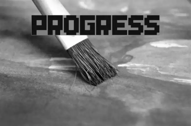 PROGRESS Font examples