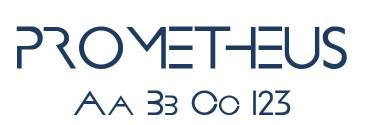 PROMETHEUS Font Preview