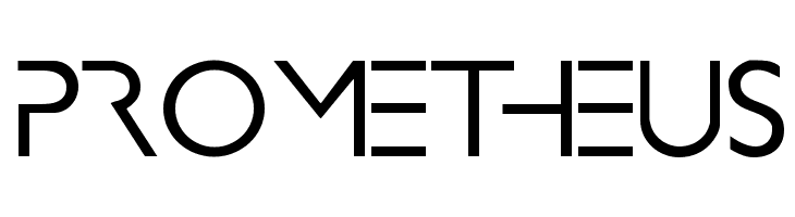 PROMETHEUS  font caratteri gratis