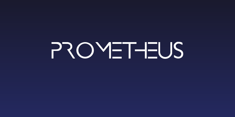 PROMETHEUS Social Header