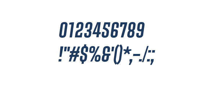 PROMOVA Italic Other Characters