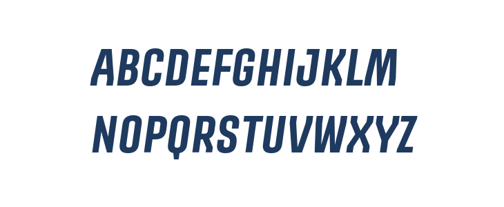 PROMOVA Italic Lowercase