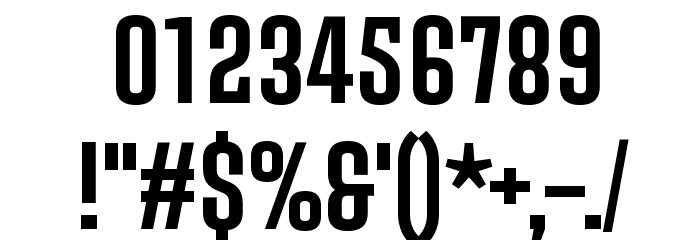 PROMOVA Font OTHER CHARS