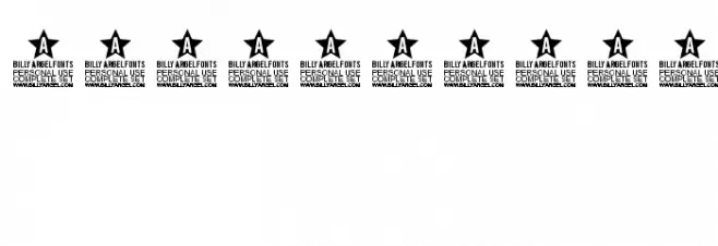 PROPAGANDA SIGHT PERSONAL USE Font OTHER CHARS