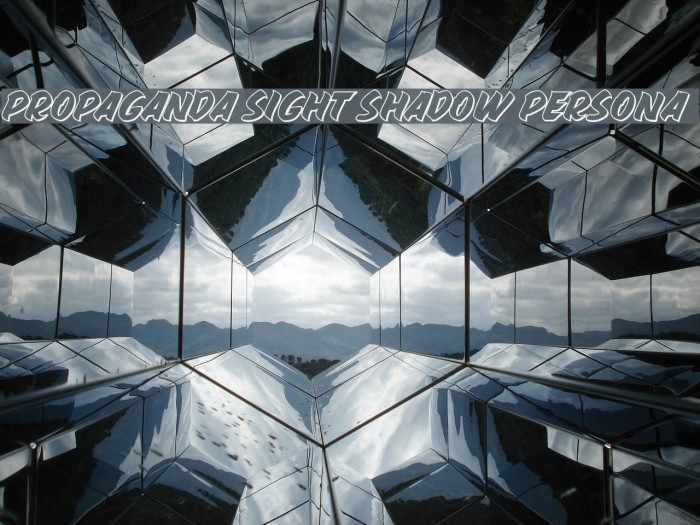 PROPAGANDA SIGHT SHADOW PERSONA Font examples