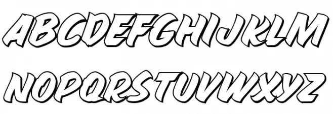 PROPAGANDA SIGHT SHADOW PERSONA Schriftart Kleinbuchstaben