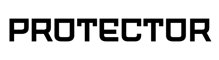 PROTECTOR  font caratteri gratis
