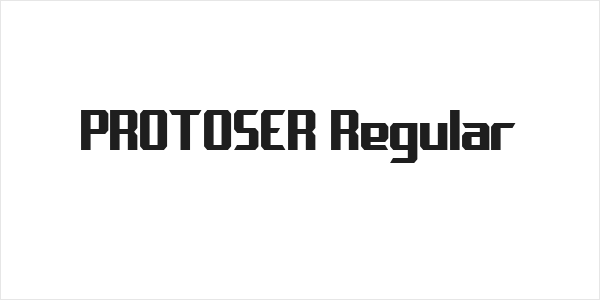 PROTOSER Regular Logo