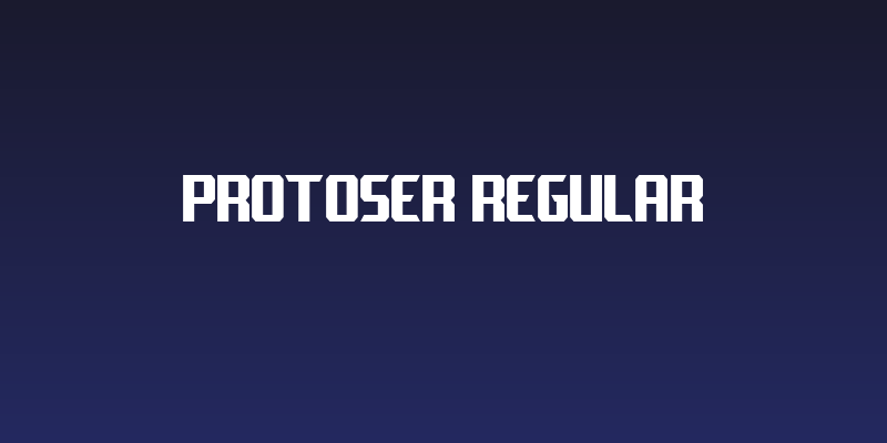 PROTOSER Regular Social Header