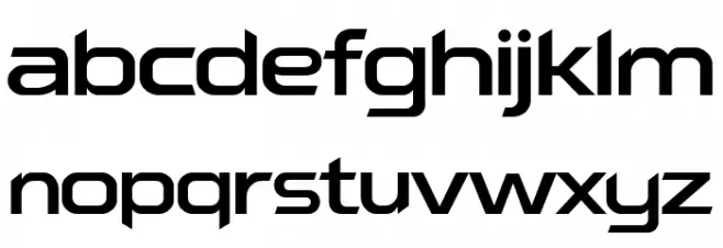 PROXON Font LOWERCASE