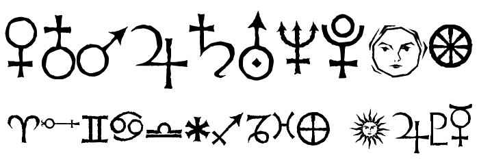 PRViking Alternates Font OTHER CHARS
