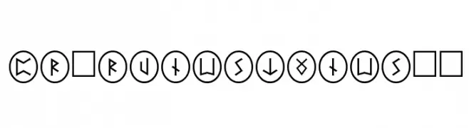 PR_Runestones_2  Frei Schriftart Herunterladen