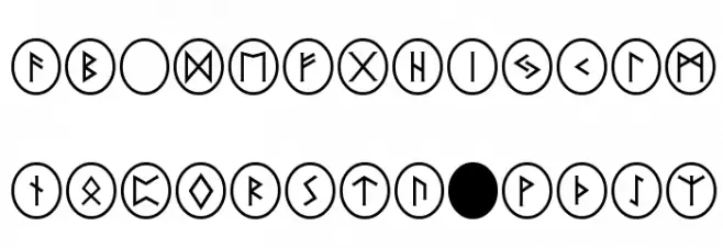 PR_Runestones_2 फ़ॉन्ट अपरकेस