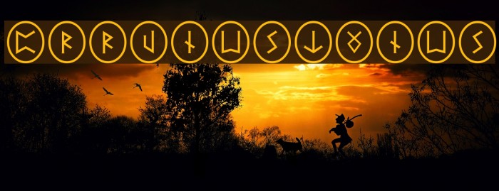 PR_Runestones_2 Font examples