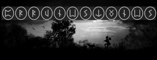 PR_Runestones_2 Font examples