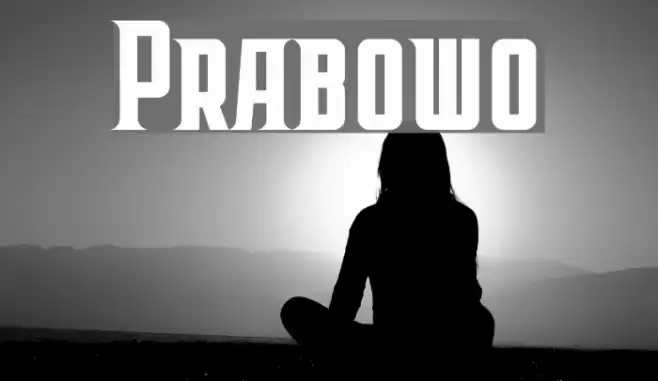 Prabowo Fonte examples