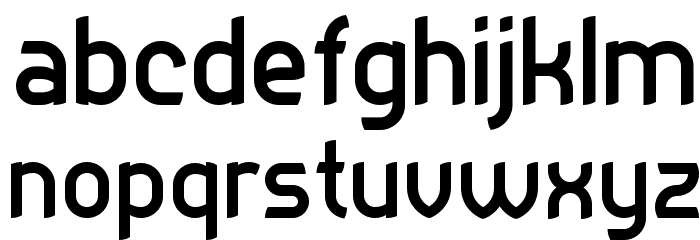 Practicum_LD Font LOWERCASE