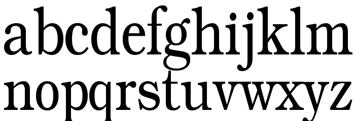 Practiqua Font LOWERCASE