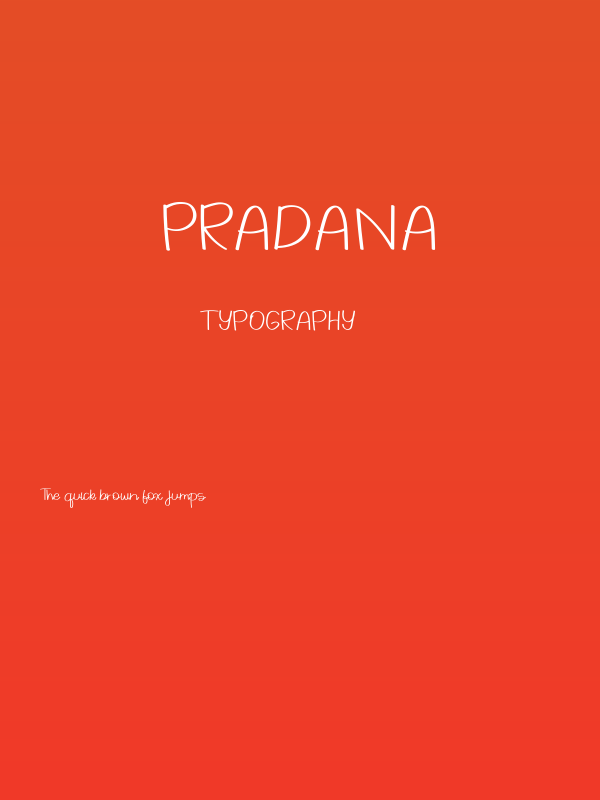Pradana Poster