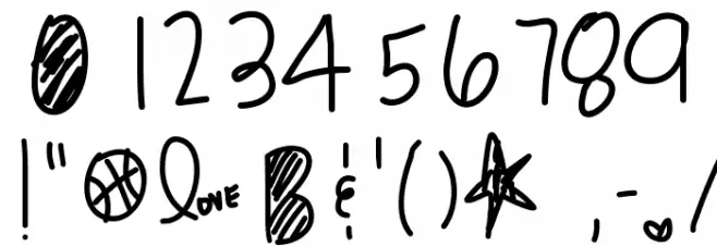 PraduhhTheGreat Font OTHER CHARS