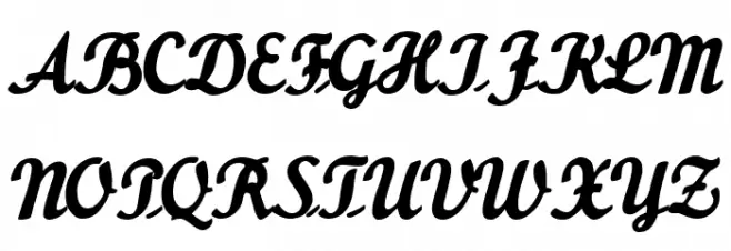 Praegefest Schriftart Groß