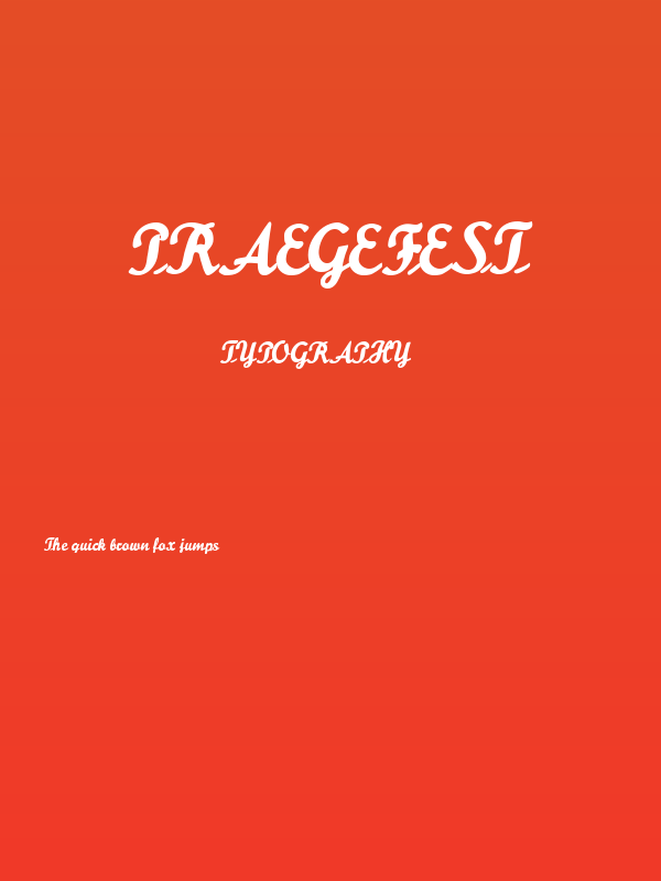 Praegefest Poster