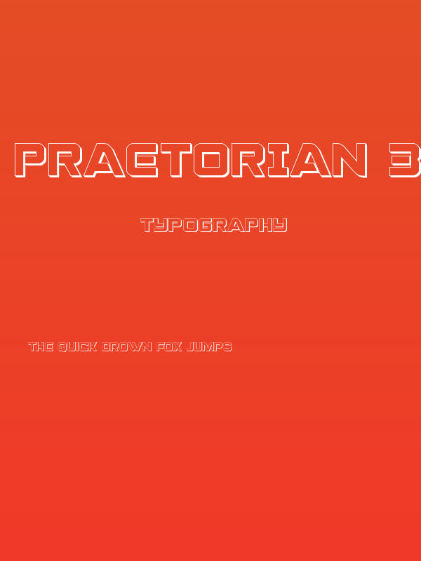 Praetorian 3D Poster