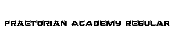 Praetorian Academy Regular Font